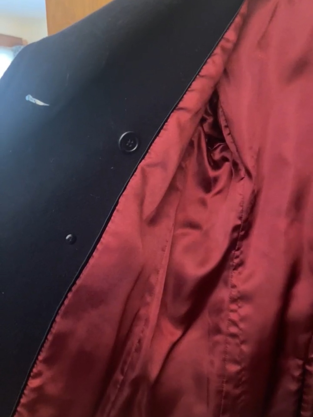 J. Crew Navy Double-Breasted Peacoat with Gold Buttons - Picture 2 of 4